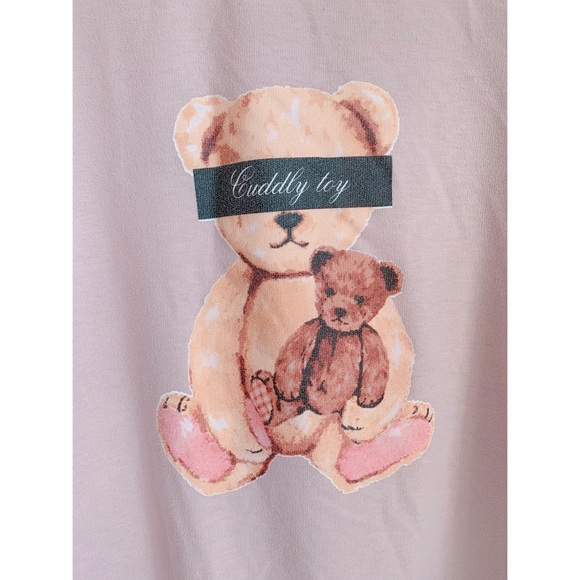 Ank Rouge oversized bear print pullover dress - Picture 2 of 3